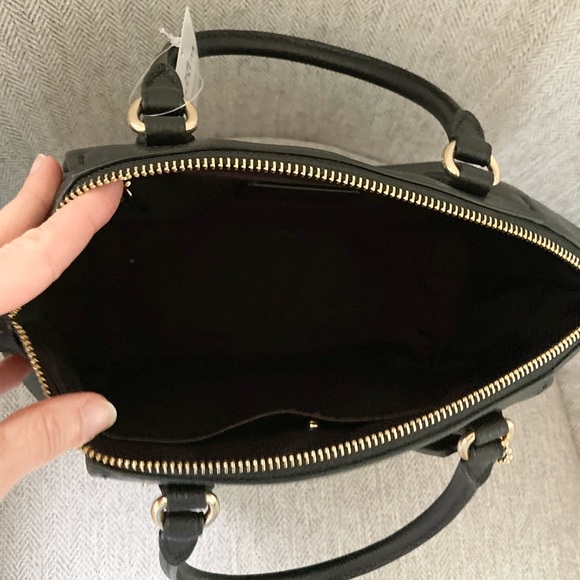 Coach Elise Satchel Pebble Leather Crossbody Shoulder Bag - Picture 5 of 12